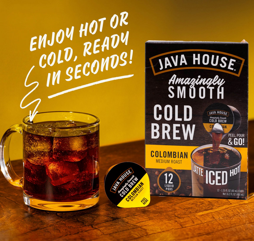 Java House Peel & Pour Pods